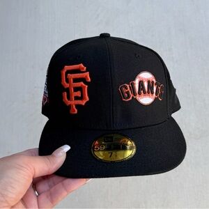 New Era 59FIFTY SF Giants 2012 World Series Patch Hat Grey Under Visor 7 1/2